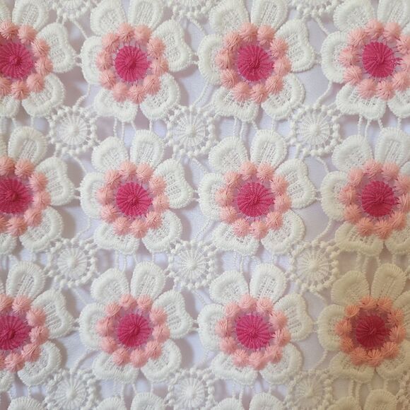 J. Crew floral crochet top S - Picture 4 of 7